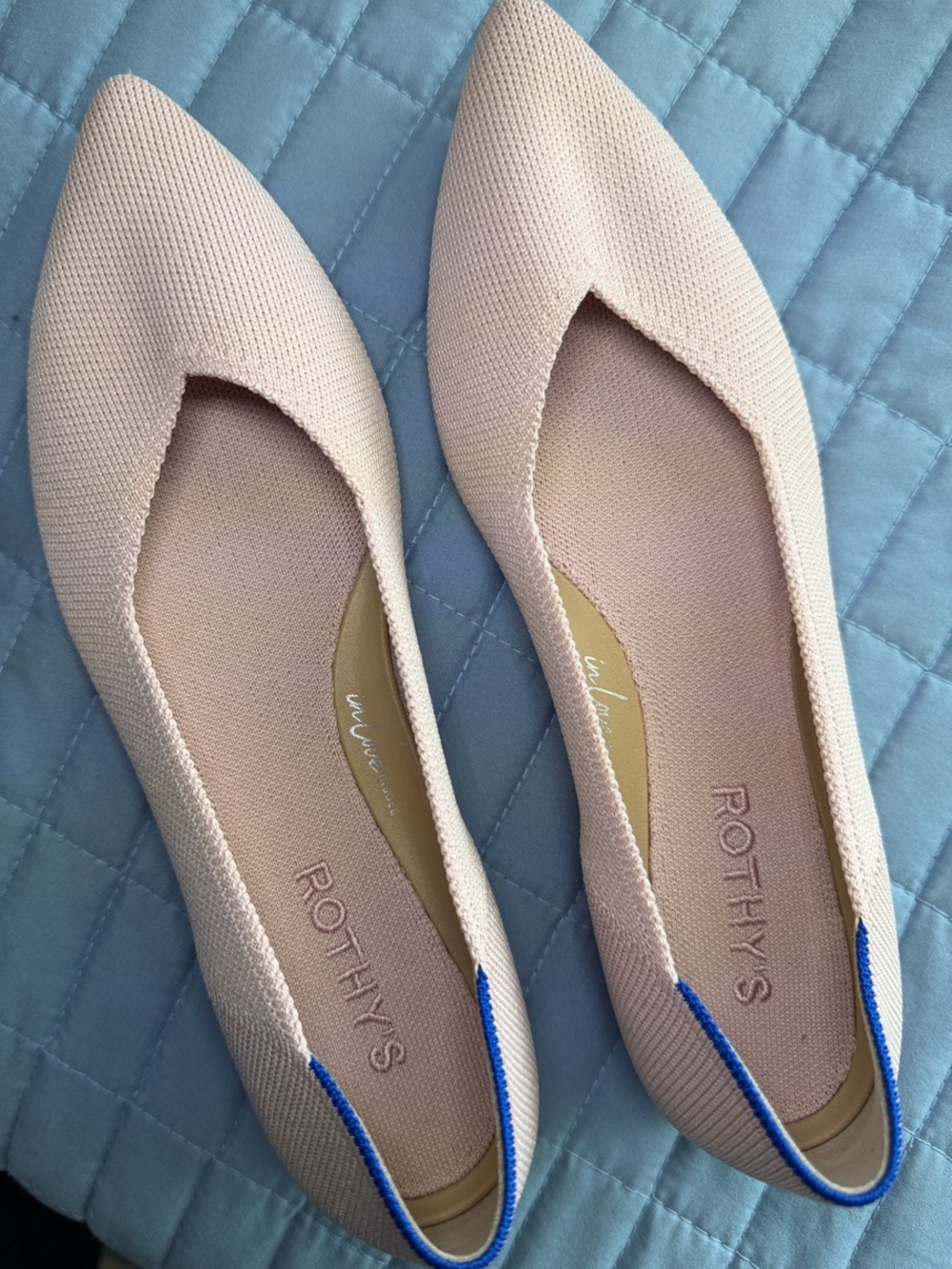 Rothy's Pointe Pink Ballet Flats